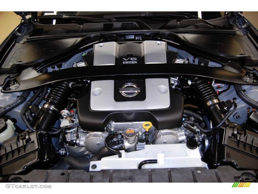 2010 Nissan 370Z Sport Touring Coupe 3.7 Liter DOHC 24-Valve CVTCS V6 Engine Photo #44696837