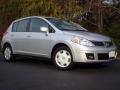 2009 Brillant Silver Nissan Versa 1.8 S Hatchback  photo #1