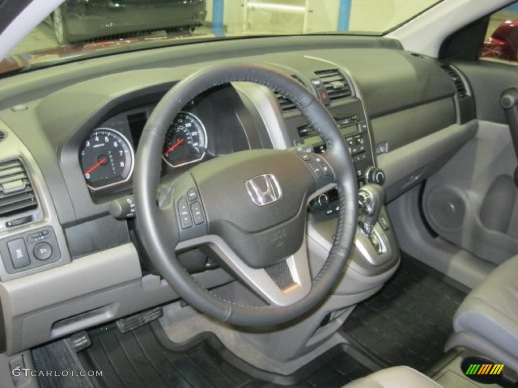 2010 Honda CR-V EX-L AWD Gray Dashboard Photo #44699129