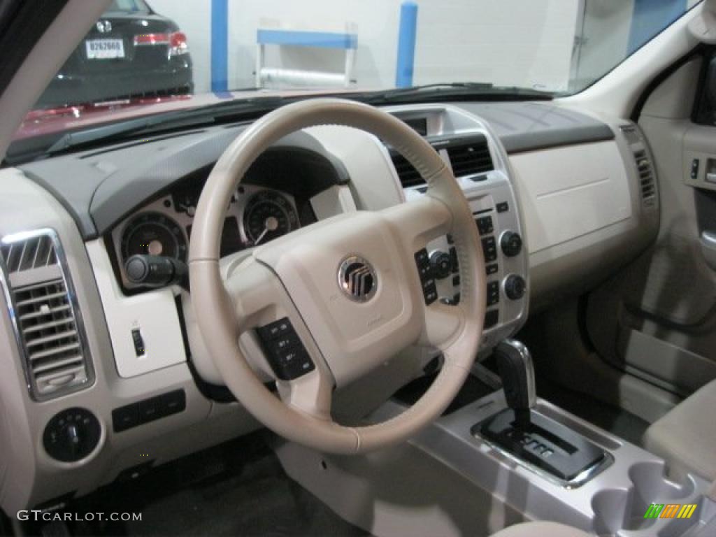 2010 Mercury Mariner V6 Stone Dashboard Photo #44699593