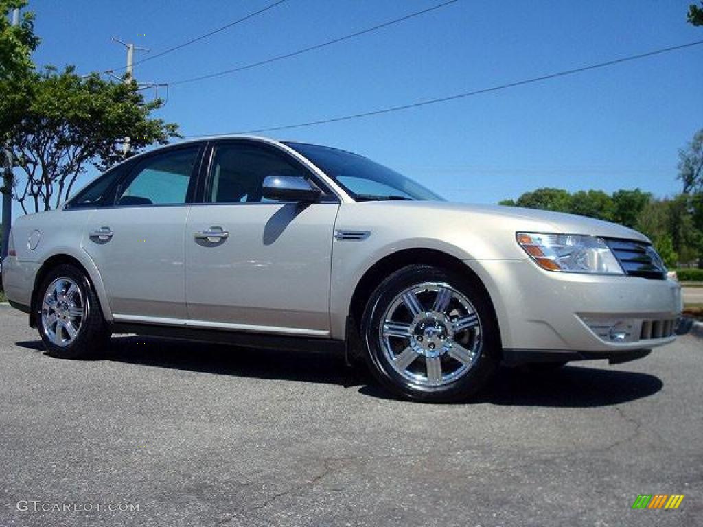 2009 Taurus Limited - Smokestone Metallic / Camel photo #1