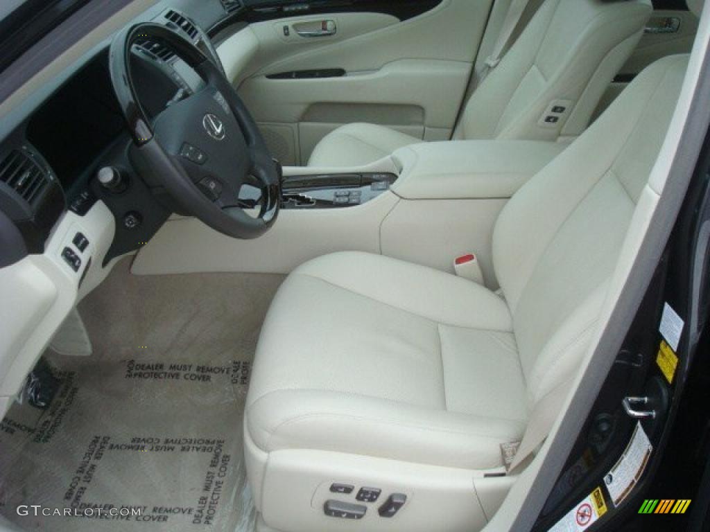 Light Gray Interior 2009 Lexus LS 460 AWD Photo #44700818