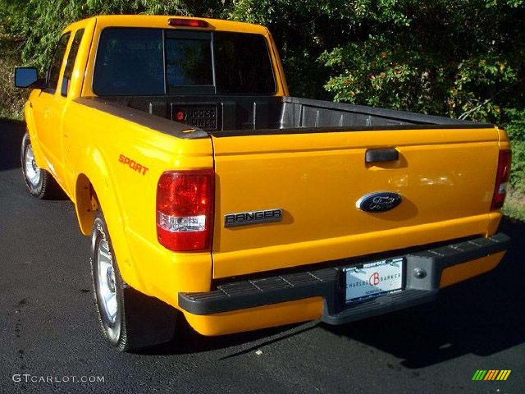 Grabber Orange 2008 Ford Ranger Sport SuperCab Exterior Photo #44701161