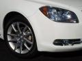 2009 Summit White Chevrolet Malibu LTZ Sedan  photo #2