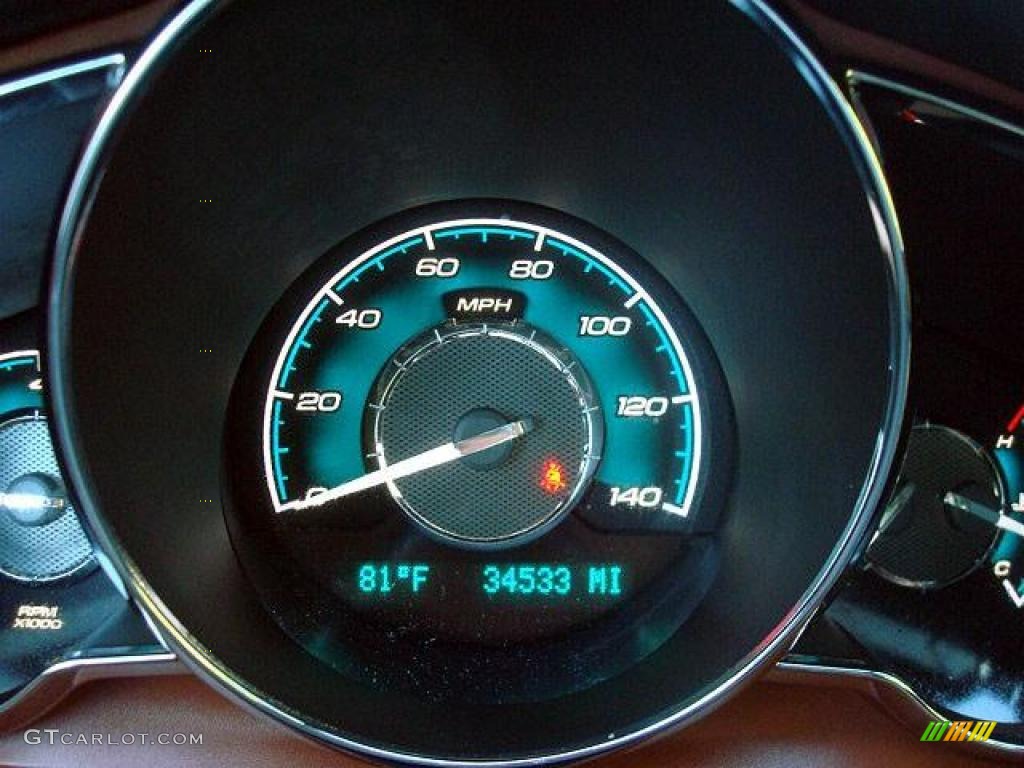 2009 Malibu LTZ Sedan - Summit White / Ebony/Brick photo #10