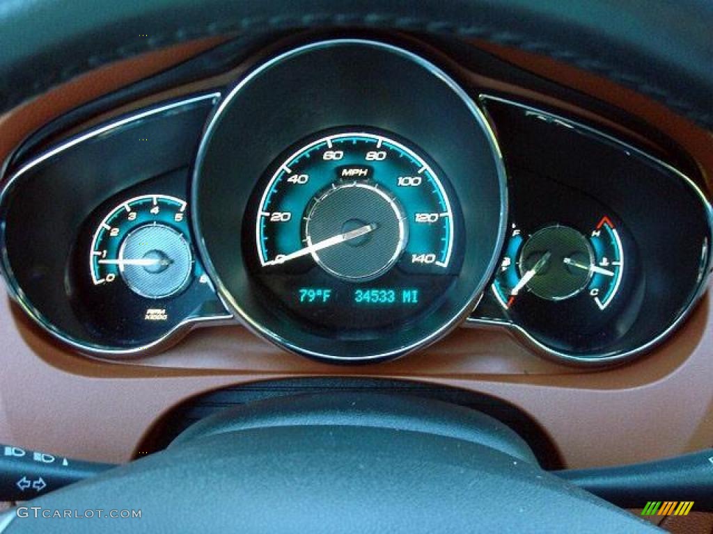 2009 Malibu LTZ Sedan - Summit White / Ebony/Brick photo #12