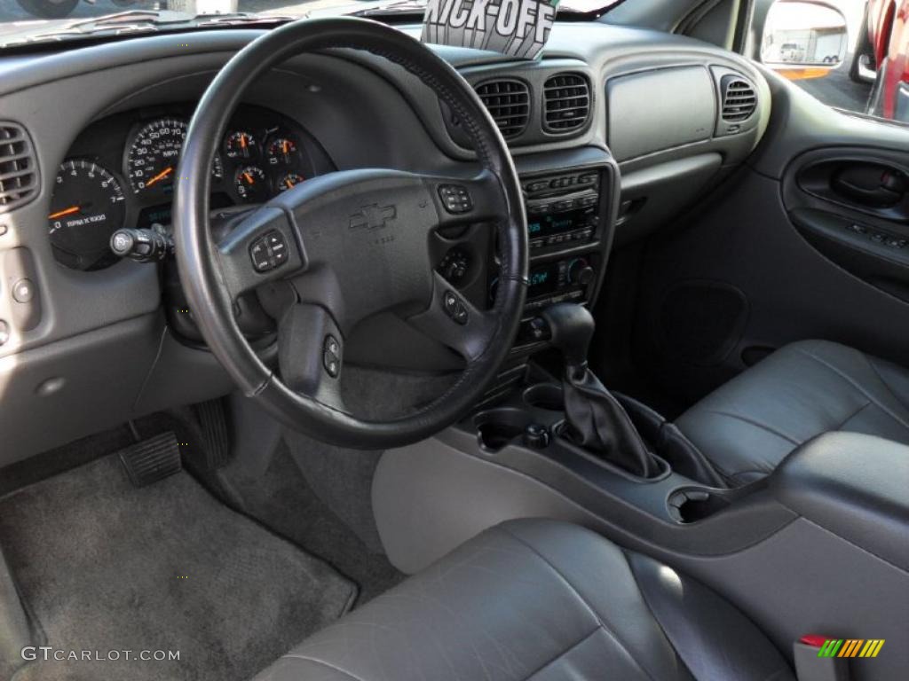 Dark Pewter Interior 2004 Chevrolet TrailBlazer EXT LT Photo #44702426