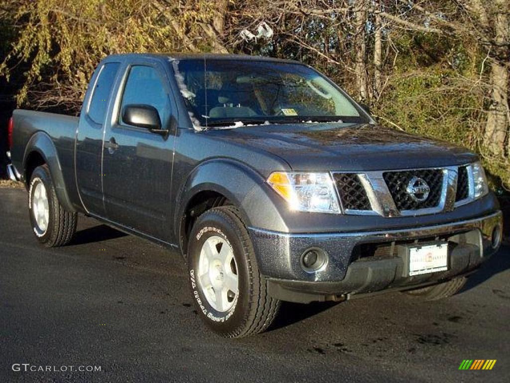 Storm Gray 2007 Nissan Frontier SE King Cab Exterior Photo #44703070