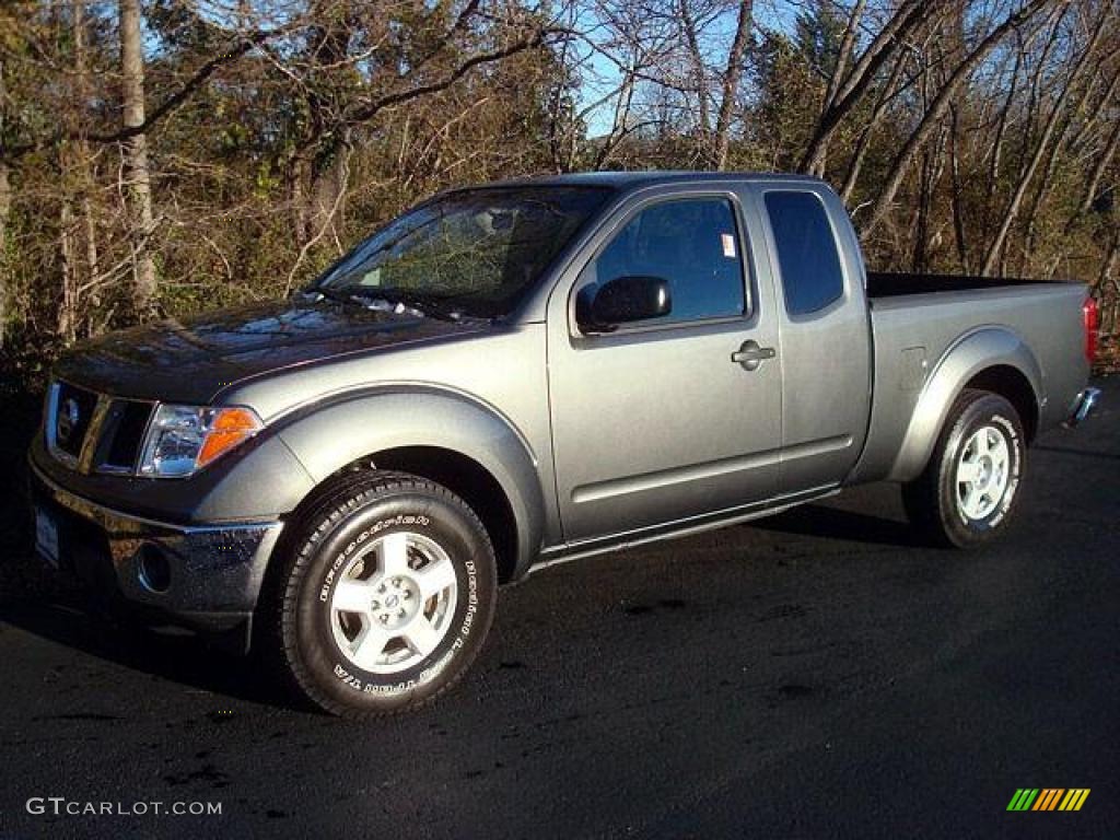 Storm Gray 2007 Nissan Frontier SE King Cab Exterior Photo #44703126