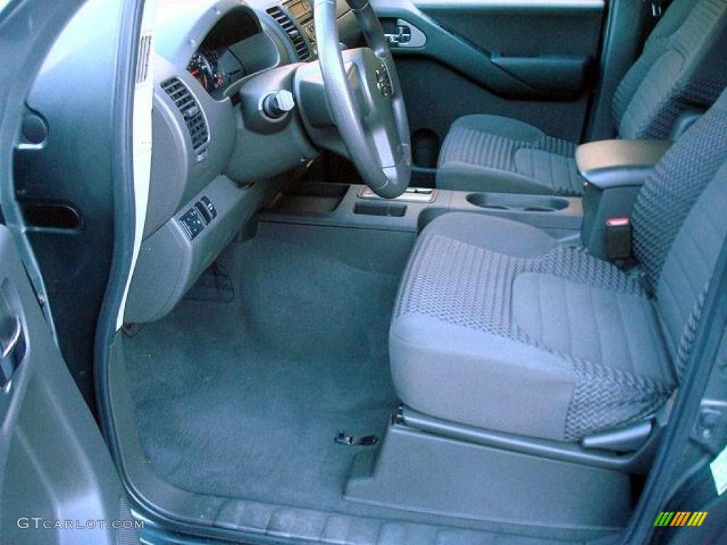 Steel Interior 2007 Nissan Frontier SE King Cab Photo #44703169