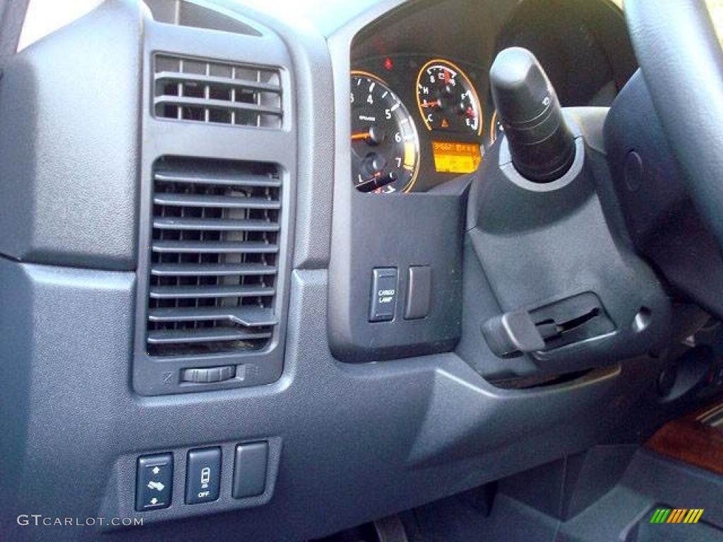 2010 Nissan Titan LE Crew Cab 4x4 Controls Photo #44704487