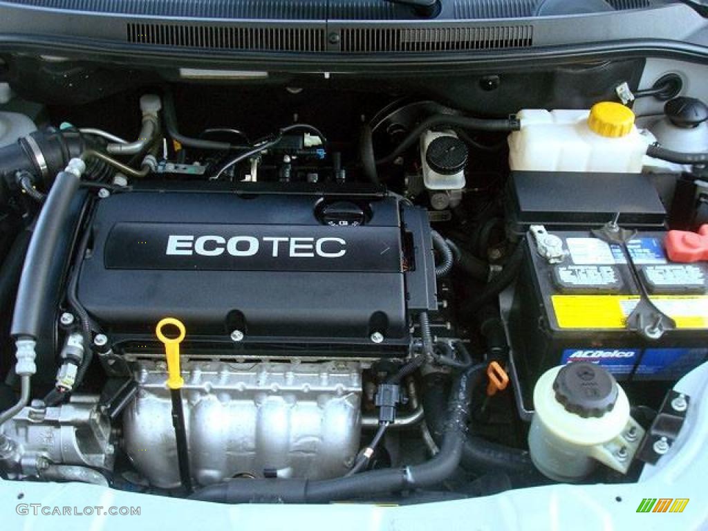 2009 Chevrolet Aveo Aveo5 LT 1.6 Liter DOHC 16-Valve VVT Ecotec 4 Cylinder Engine Photo #44706086