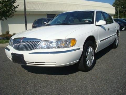 2002 Lincoln Continental  Data, Info and Specs