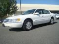 2002 Vibrant White Lincoln Continental   photo #2