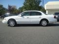 2002 Vibrant White Lincoln Continental   photo #3