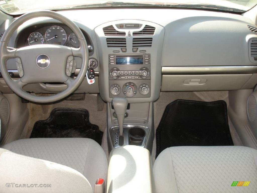 2007 Malibu LT Sedan - Sport Red Metallic / Titanium Gray photo #12