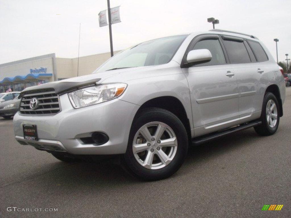 Classic Silver Metallic 2009 Toyota Highlander Standard Highlander Model Exterior Photo #44706602