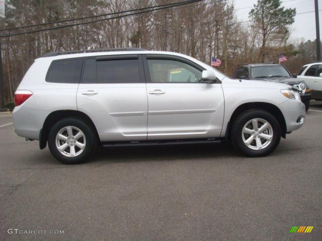 Classic Silver Metallic 2009 Toyota Highlander Standard Highlander Model Exterior Photo #44706682