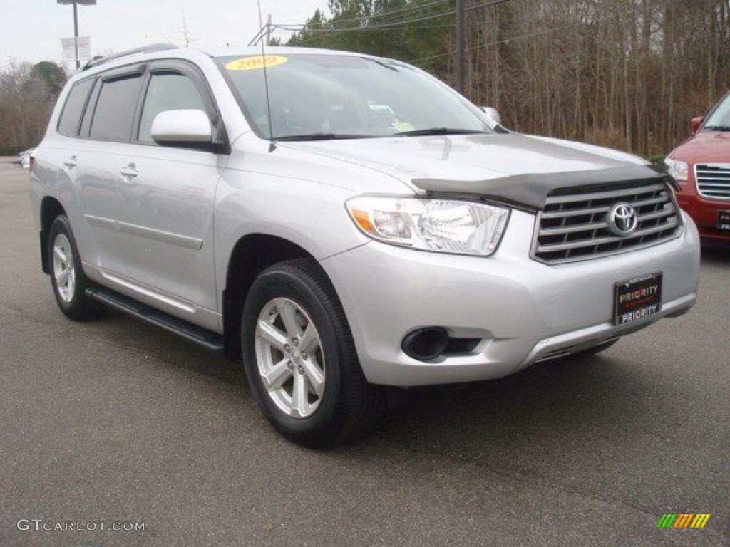 2009 Toyota Highlander Standard Highlander Model Exterior Photos