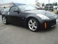2007 Magnetic Black Pearl Nissan 350Z Touring Roadster  photo #24