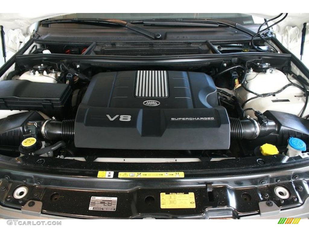 2010 Land Rover Range Rover Supercharged 5.0 Liter Supercharged GDI DOHC 32-Valve DIVCT V8 Engine Photo #44709962