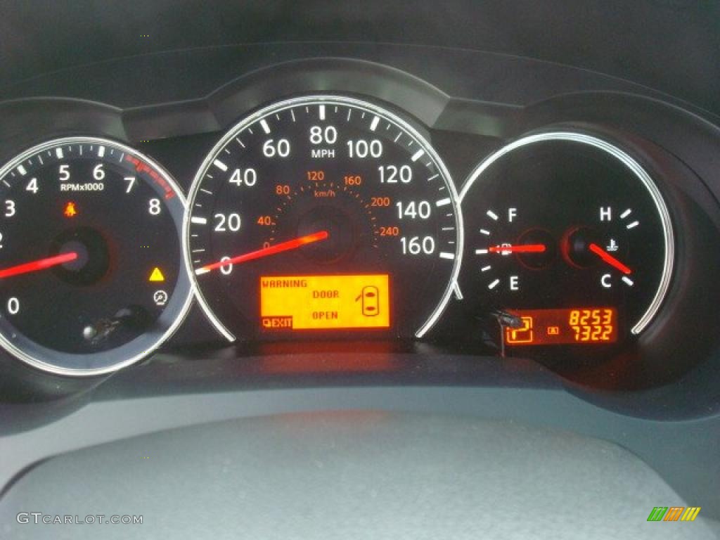 2010 Nissan Altima 3.5 SR Coupe Gauges Photo #44710463