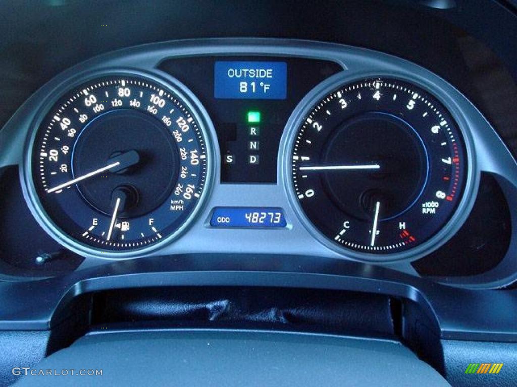 2008 Lexus IS 350 Gauges Photo #44710695