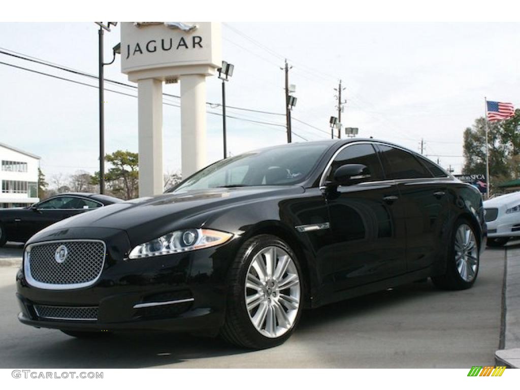 Ultimate Black Metallic 2011 Jaguar XJ XJ Exterior Photo #44712423