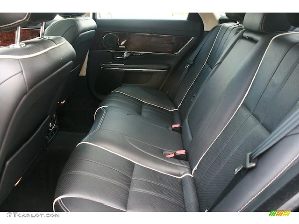 Jet Black/Jet Black Interior 2011 Jaguar XJ XJ Photo #44712455