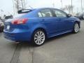 2010 Octane Blue Metallic Mitsubishi Lancer Sportback GTS  photo #4