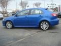 2010 Octane Blue Metallic Mitsubishi Lancer Sportback GTS  photo #7