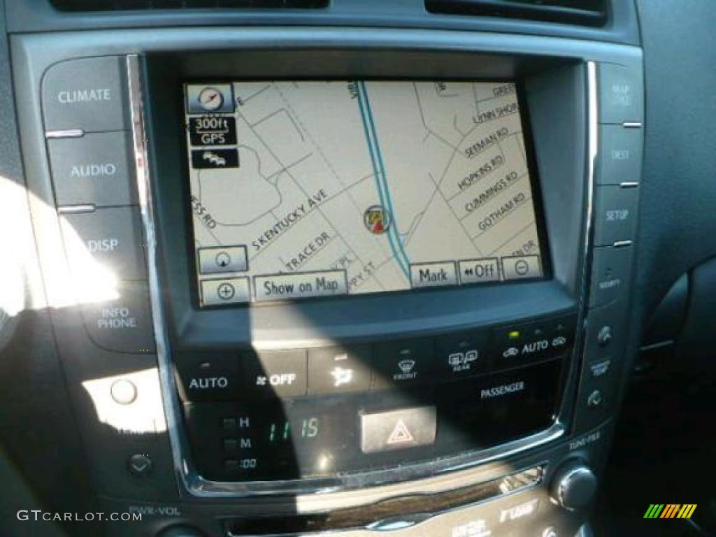 2010 Lexus IS 350C Convertible Navigation Photo #44712679
