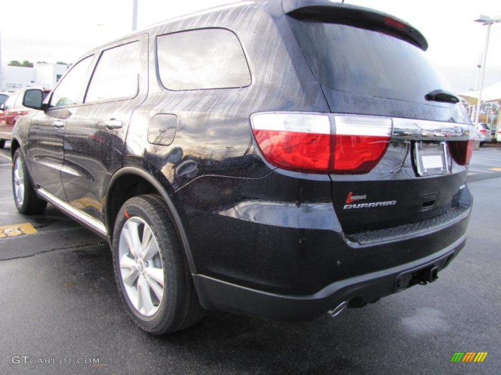 2011 Durango Crew Lux - Blackberry Pearl / Black photo #2