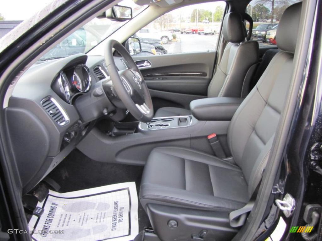 2011 Durango Crew Lux - Blackberry Pearl / Black photo #6