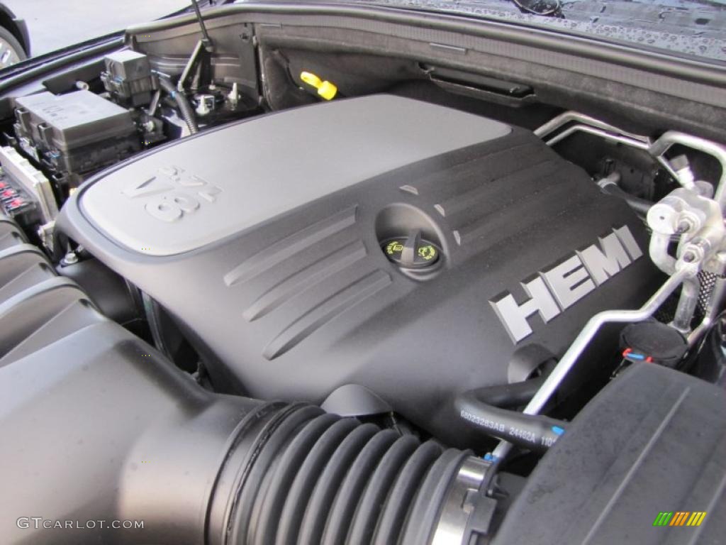 2011 Dodge Durango Crew Lux 5.7 Liter HEMI OHV 16-Valve VVT MDS V8 Engine Photo #44712895