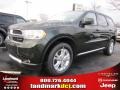 Natural Green Pearl 2011 Dodge Durango Crew