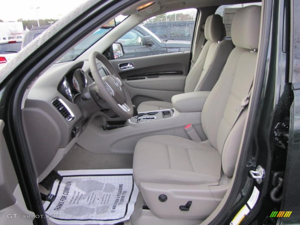 Dark Graystone/Medium Graystone Interior 2011 Dodge Durango Crew Photo #44713027