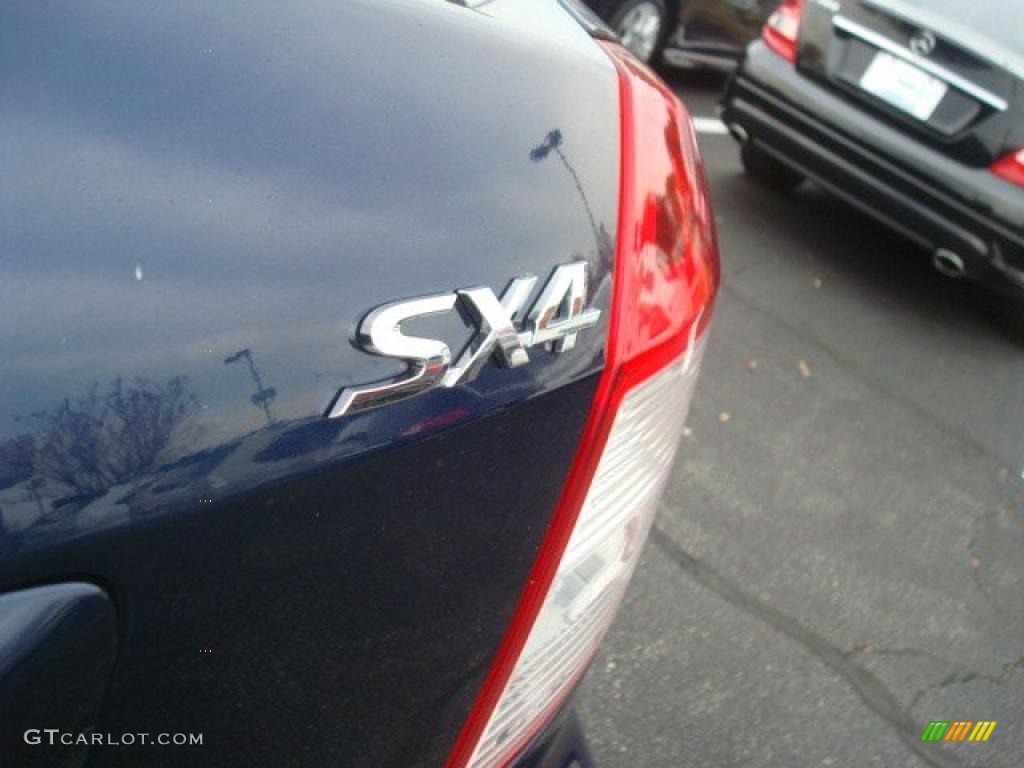 2009 SX4 Sport Sedan - Deep Sea Blue Metallic / Black photo #24