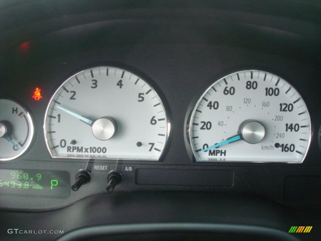 2004 Ford Thunderbird Premium Roadster Gauges Photo #44714055