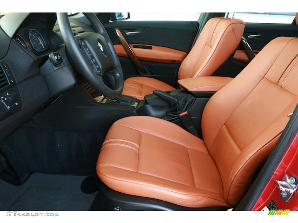 Terracotta Interior 2005 BMW X3 3.0i Photo #44714063