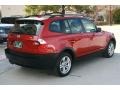 Flamenco Red Metallic 2005 BMW X3 3.0i Exterior