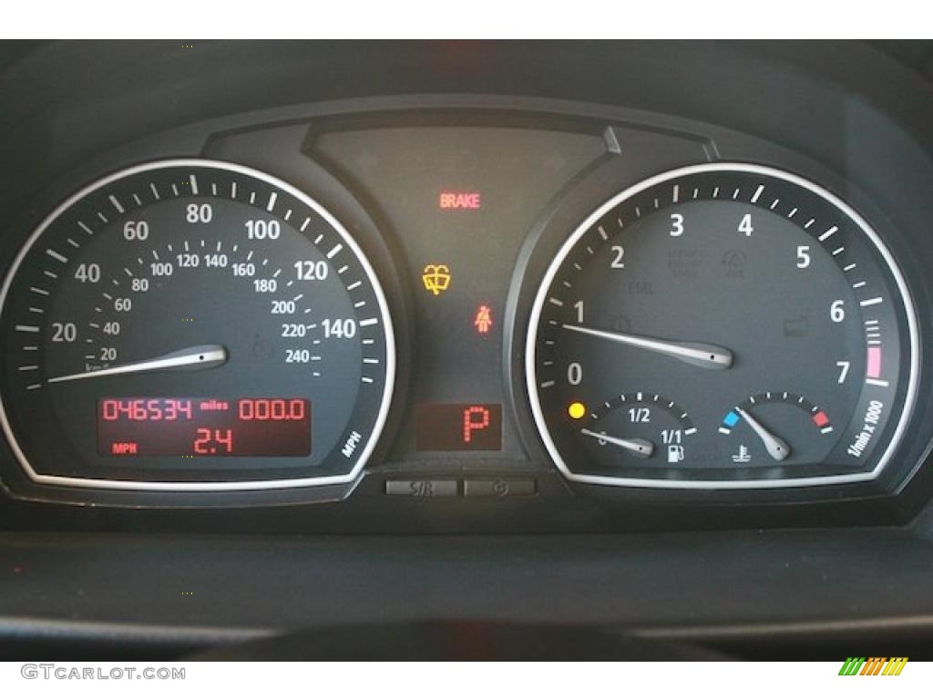 2005 BMW X3 3.0i Gauges Photos