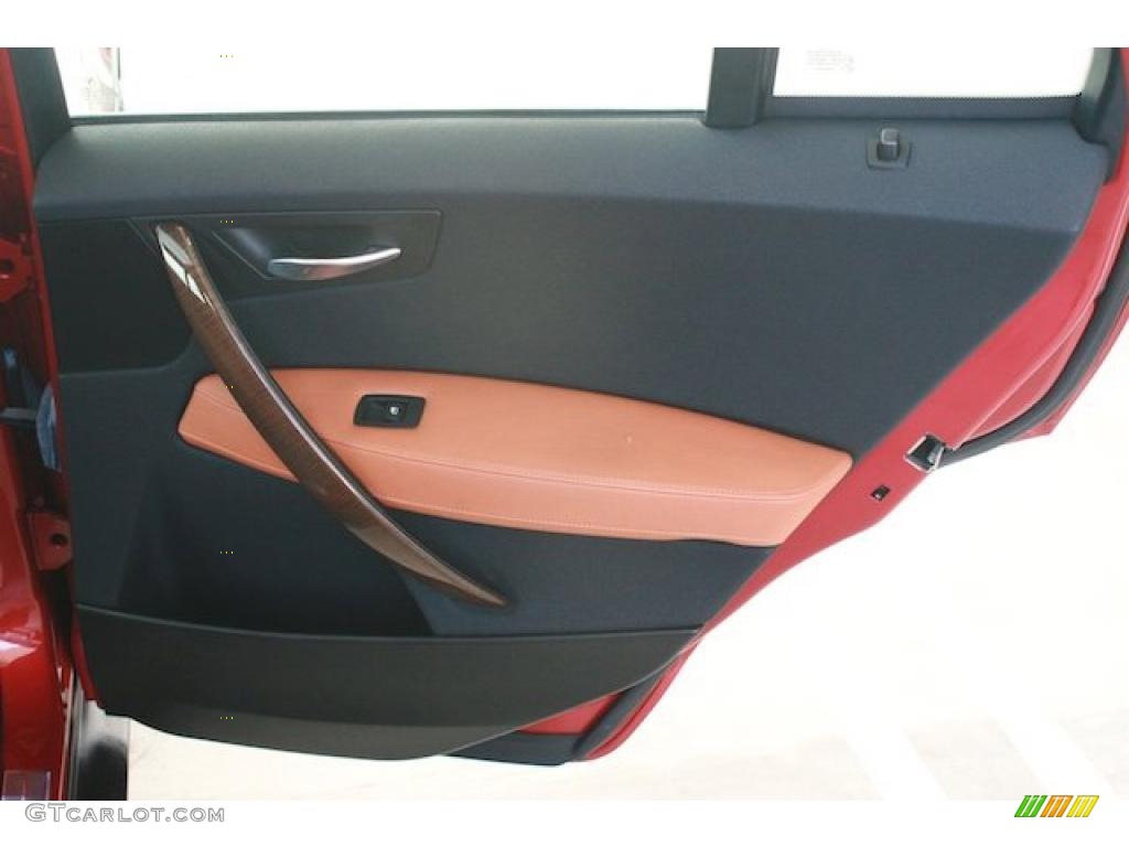 2005 BMW X3 3.0i Terracotta Door Panel Photo #44714571