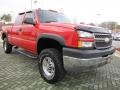 2005 Victory Red Chevrolet Silverado 2500HD LS Extended Cab 4x4  photo #7