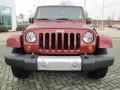 2008 Red Rock Crystal Pearl Jeep Wrangler Unlimited Sahara  photo #7