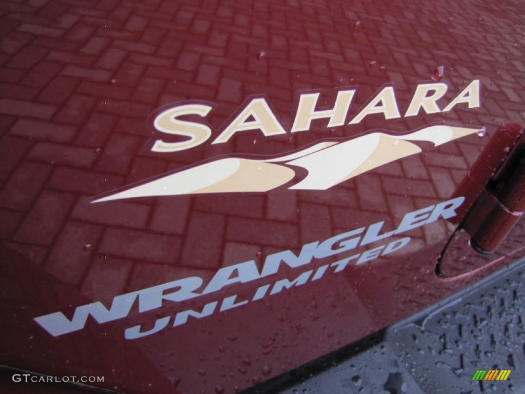 2008 Jeep Wrangler Unlimited Sahara Marks and Logos Photo #44715195