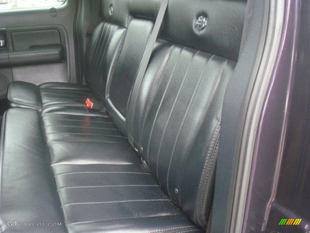 Black Interior 2007 Ford F150 Harley-Davidson SuperCrew 4x4 Photo #44716295