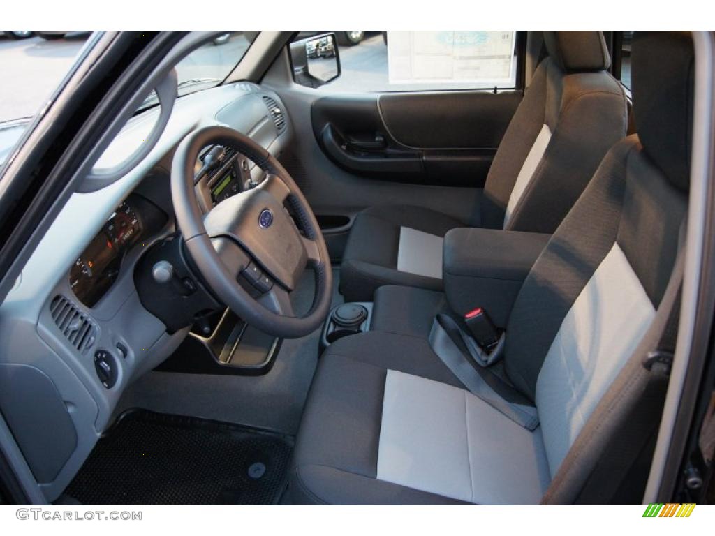 Medium Dark Flint Interior 2011 Ford Ranger XLT Regular Cab Photo #44716299
