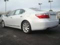 Opaline Silver Pearl 2008 Lexus LS 460 L Exterior