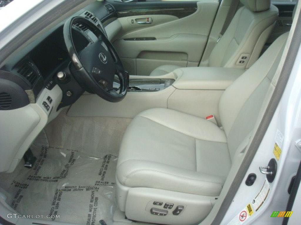 Light Gray Interior 2008 Lexus LS 460 L Photo #44716951